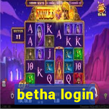 betha login